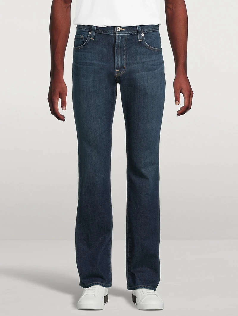 Clint 360 Stretch Denim Bootcut Jeans