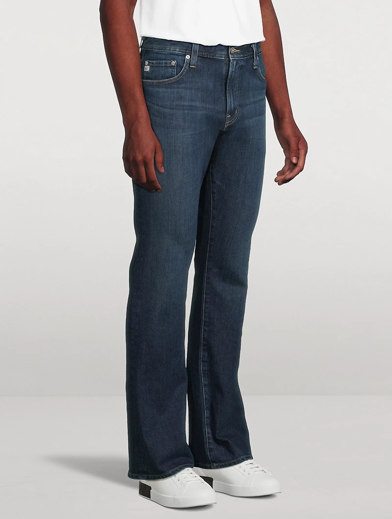 Clint 360 Stretch Denim Bootcut Jeans
