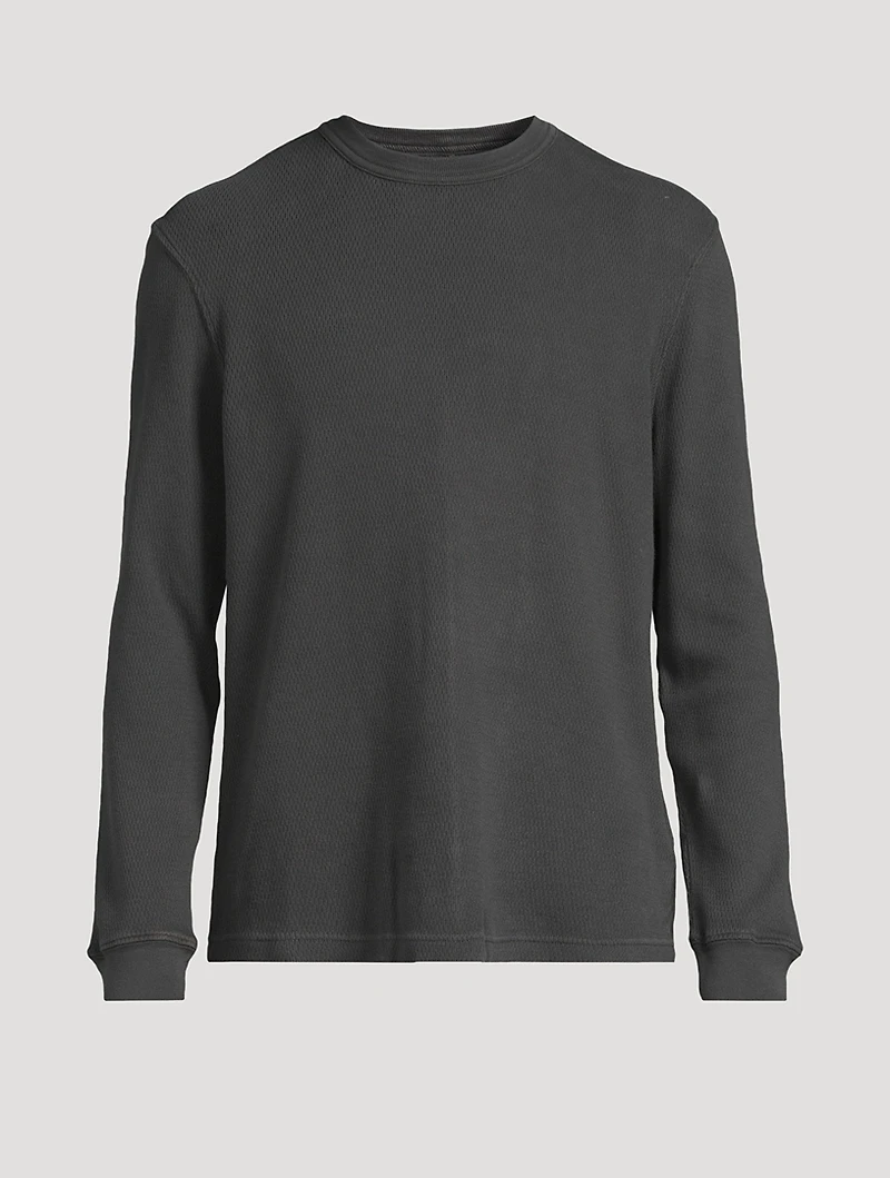 Waffle Crewneck Shirt