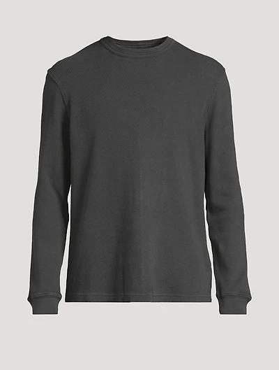 Waffle Crewneck Shirt