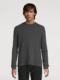 Waffle Crewneck Shirt