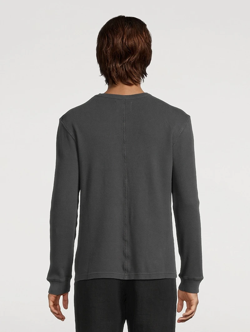 Waffle Crewneck Shirt