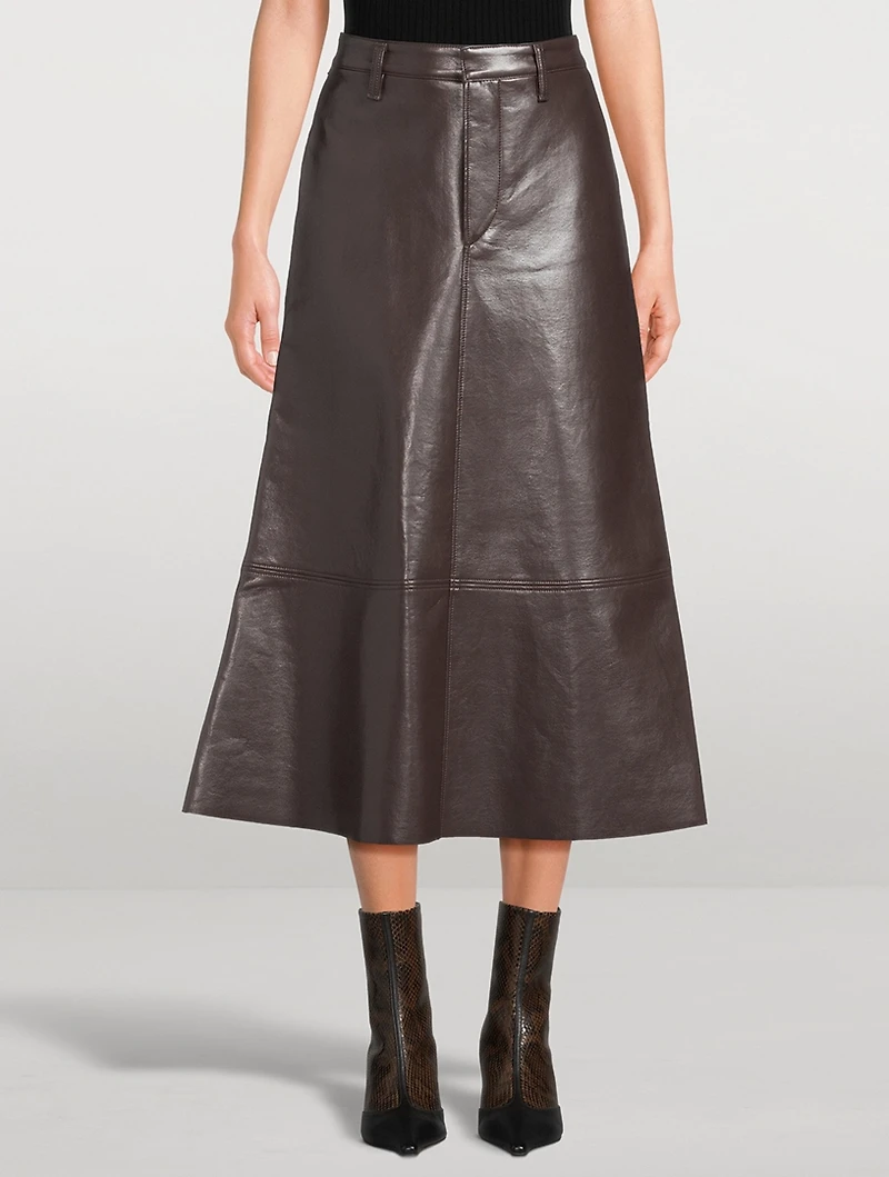 Cassia A-Line Midi Skirt