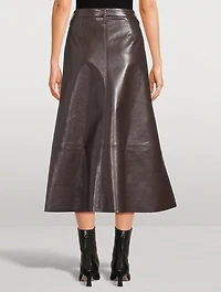 Cassia A-Line Midi Skirt