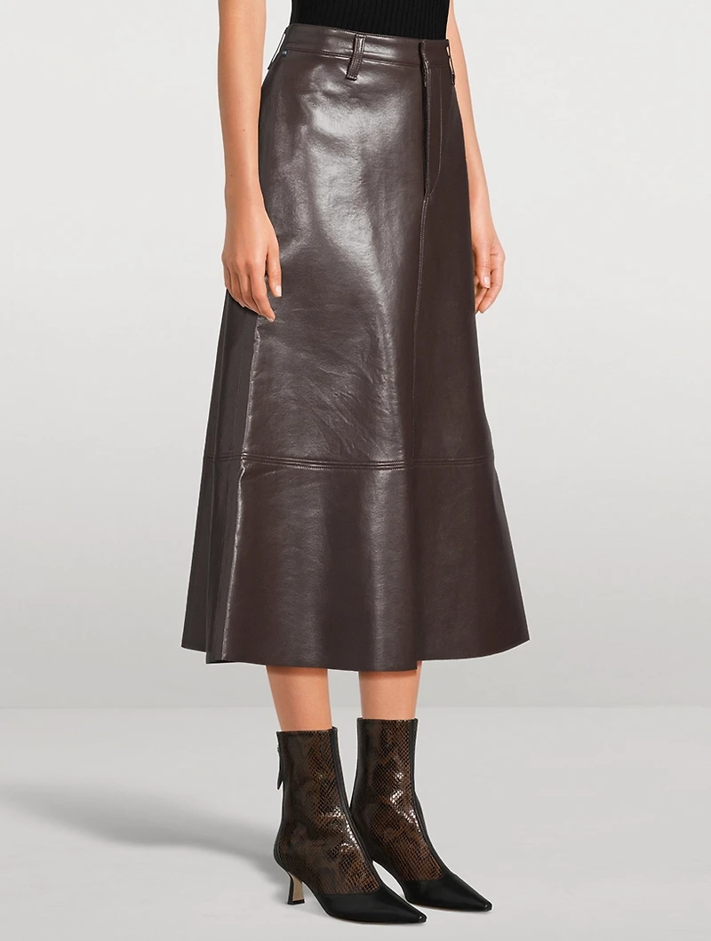 Cassia A-Line Midi Skirt