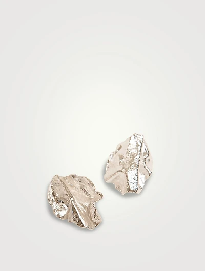 Coming Alive Of Sculpture Earrings