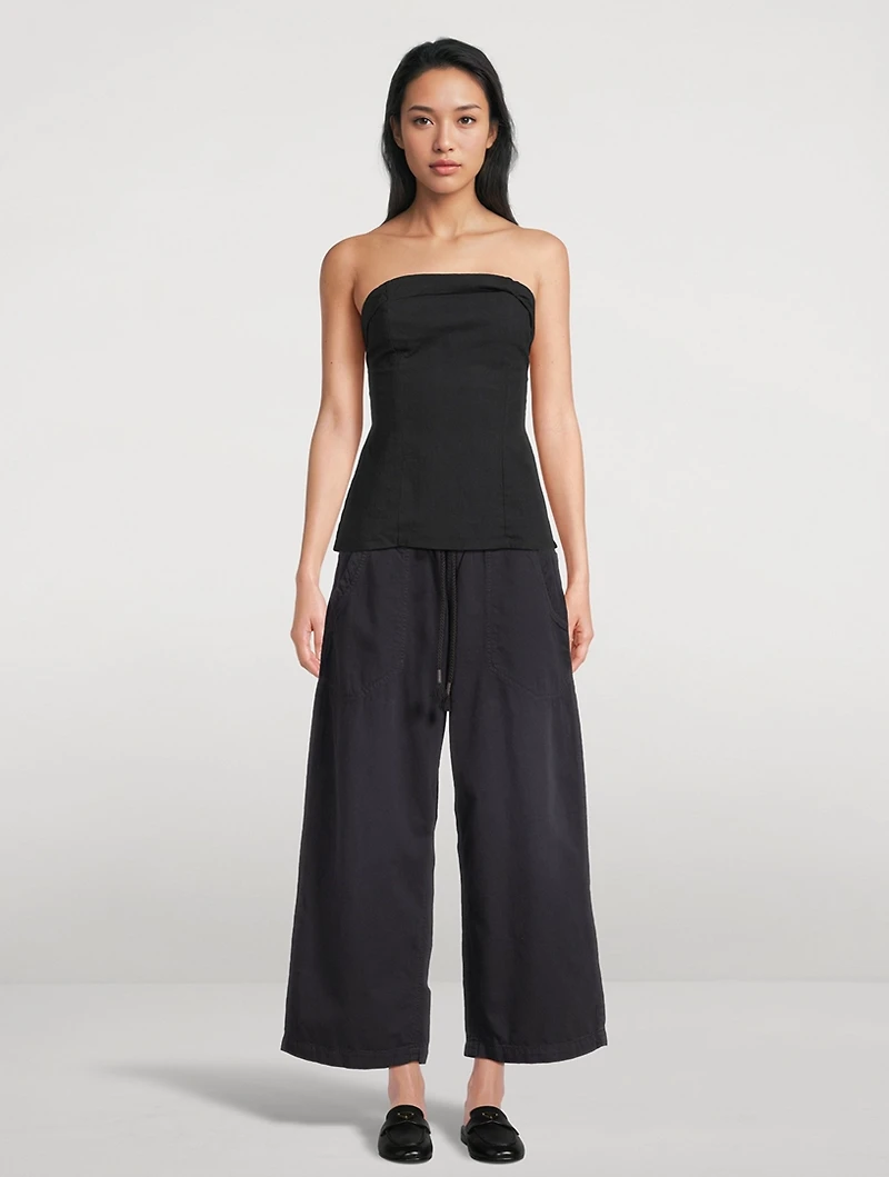 Easy Peasy Wide-Leg Trousers