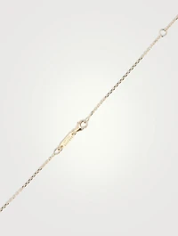 One-Of-A-Kind Spark 18K Gold Necklace With Emerald And Diamonds