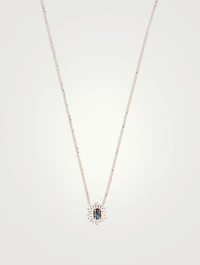 One-Of-A-Kind Spark 18K Rose Gold Necklace With Opal