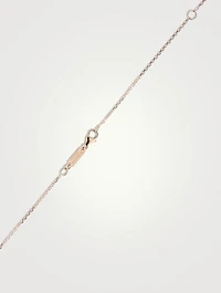 One-Of-A-Kind Spark 18K Rose Gold Necklace With Opal