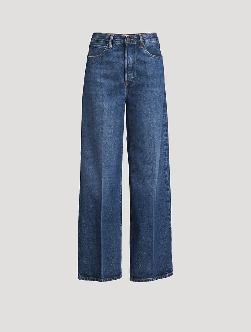 The Collegiate Wide-Leg Jeans