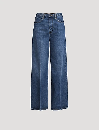 The Collegiate Wide-Leg Jeans