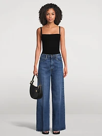 The Collegiate Wide-Leg Jeans