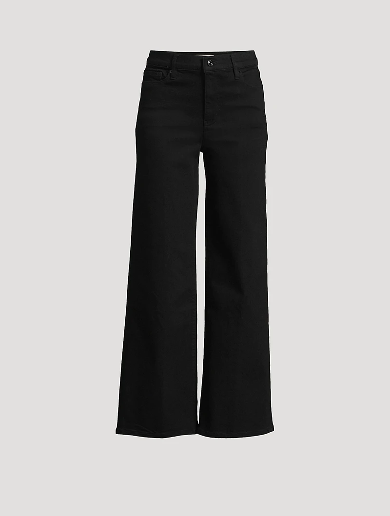 Le Slim Palazzo Wide-Leg Jeans