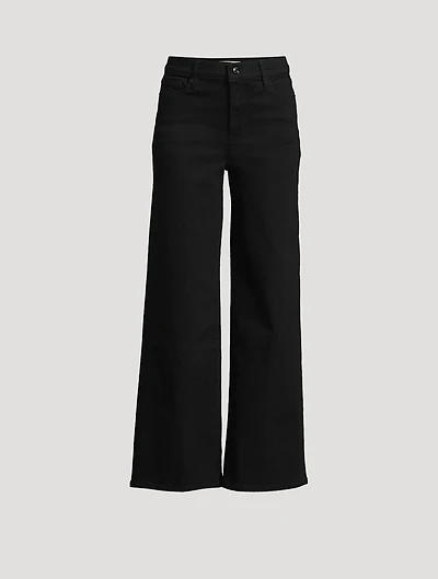 Le Slim Palazzo Wide-Leg Jeans
