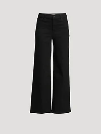 Le Slim Palazzo Wide-Leg Jeans