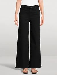 Le Slim Palazzo Wide-Leg Jeans
