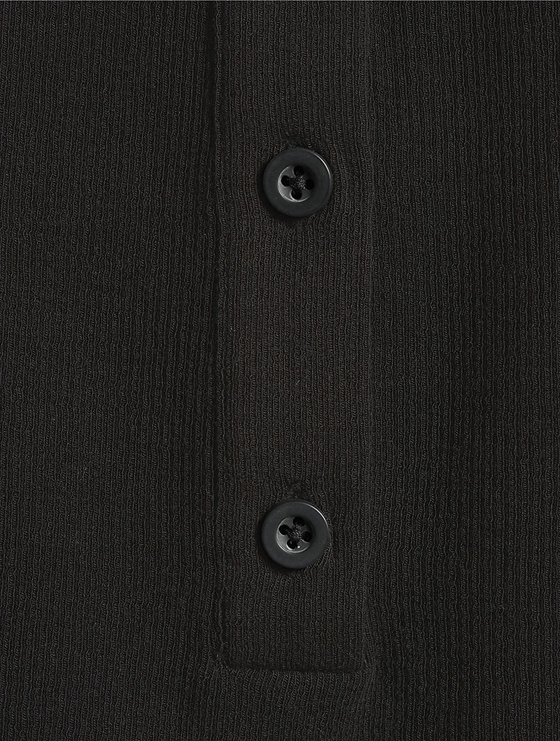 The Mesh-Trimmed Polo Shirt