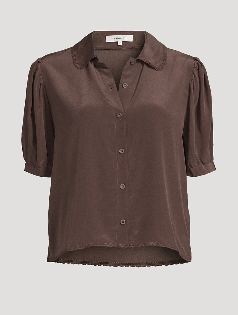 The Prim Silk Shirt