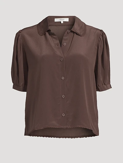 The Prim Silk Shirt