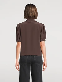 The Prim Silk Shirt
