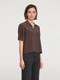 The Prim Silk Shirt
