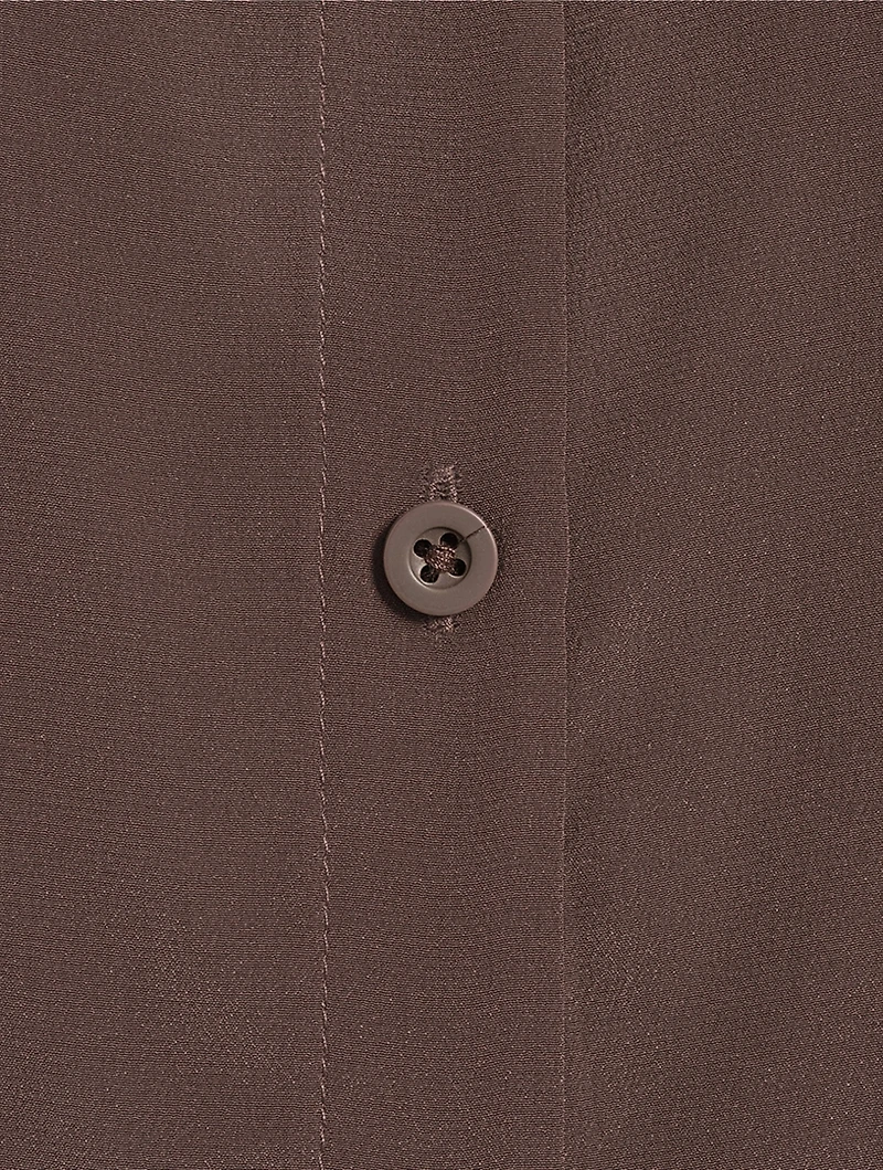 The Prim Silk Shirt