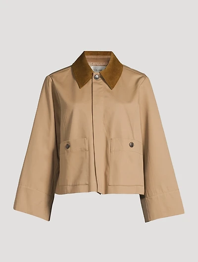 The Cropped Trench Jacket