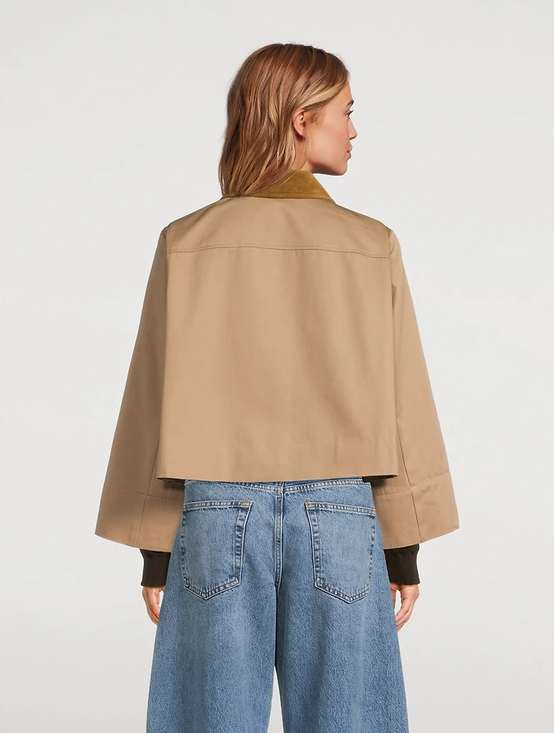 The Cropped Trench Jacket