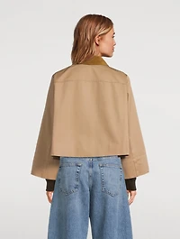 The Cropped Trench Jacket