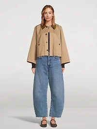 The Cropped Trench Jacket