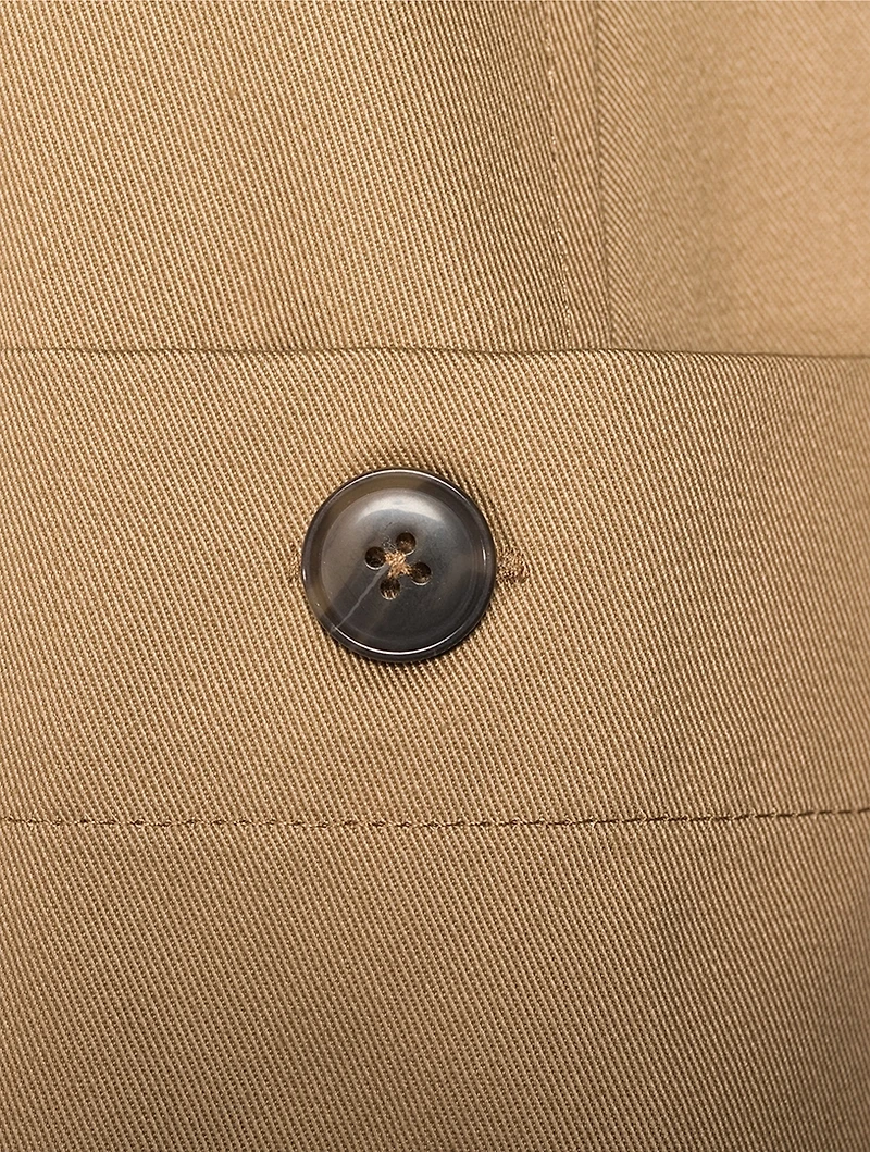 The Cropped Trench Jacket