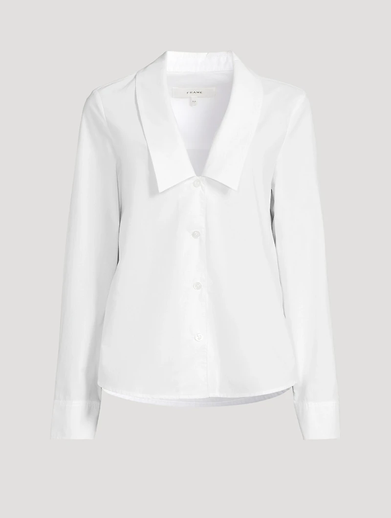 The Low-Collar Poplin Shirt