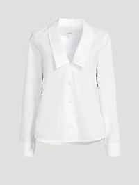 The Low-Collar Poplin Shirt
