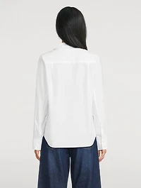 The Low-Collar Poplin Shirt
