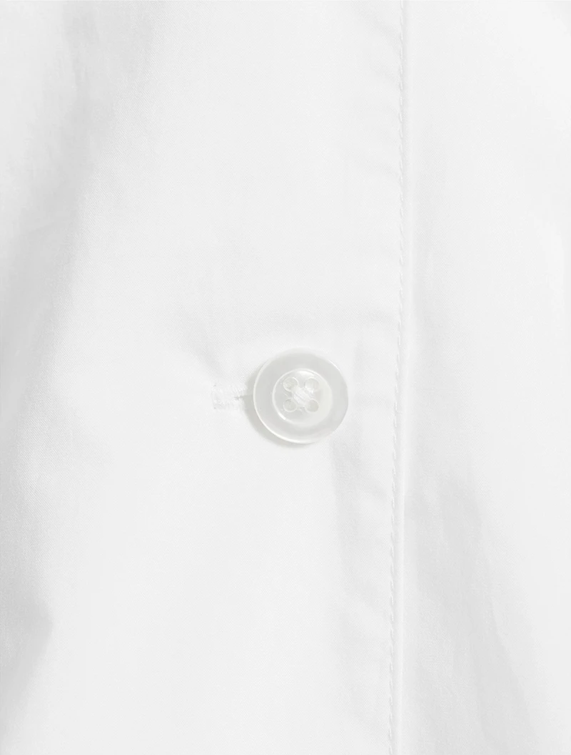 The Low-Collar Poplin Shirt