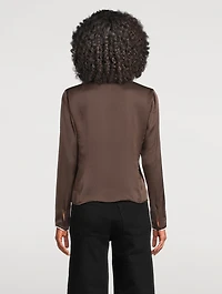 The Slim Essential Silk Shirt