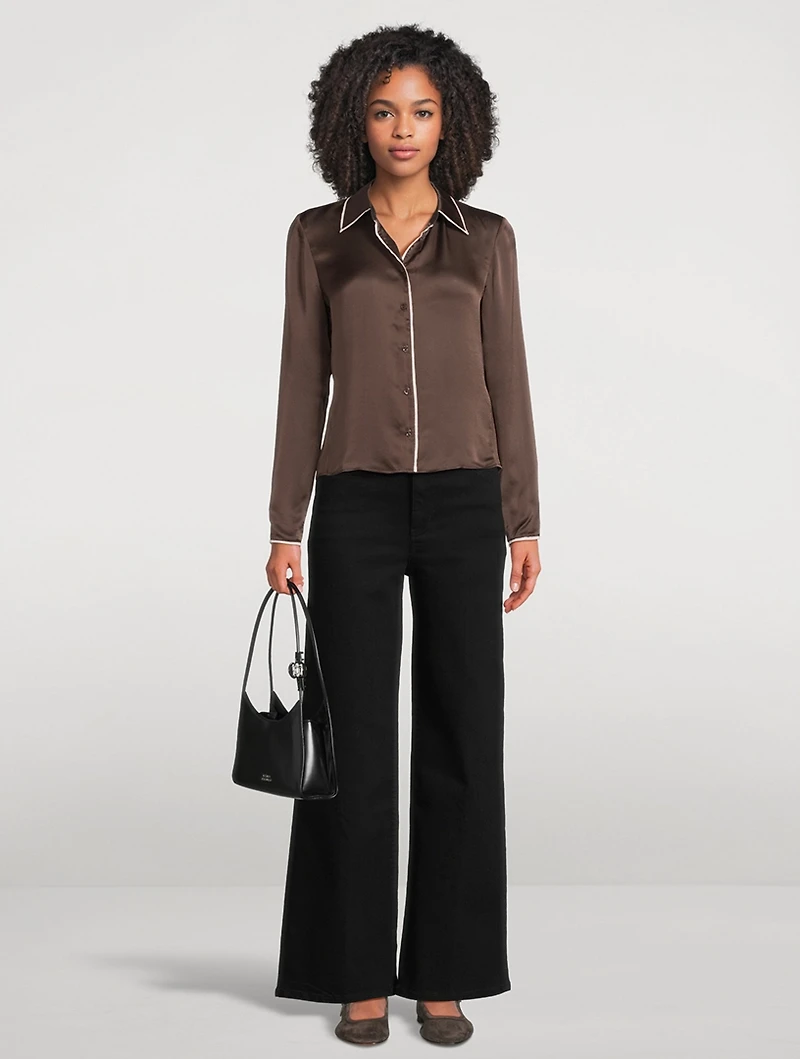 The Slim Essential Silk Shirt