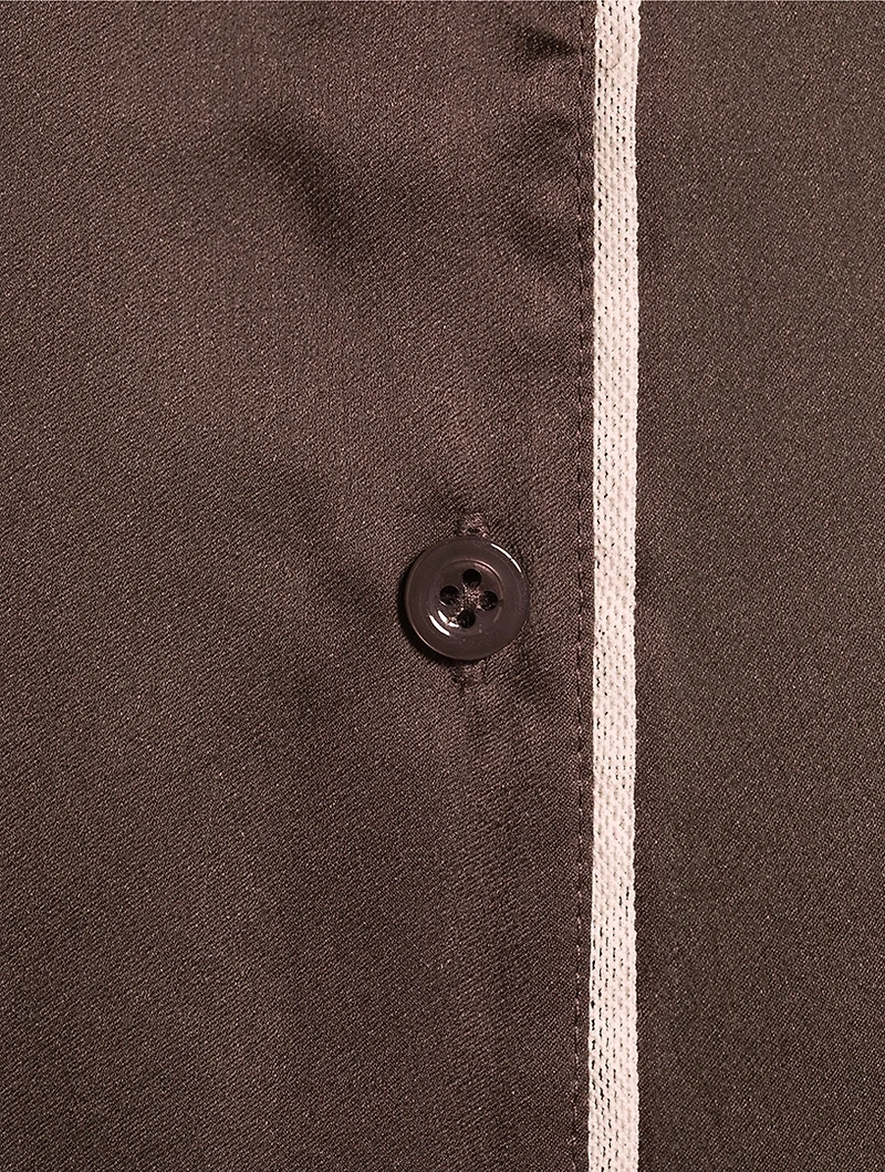 The Slim Essential Silk Shirt