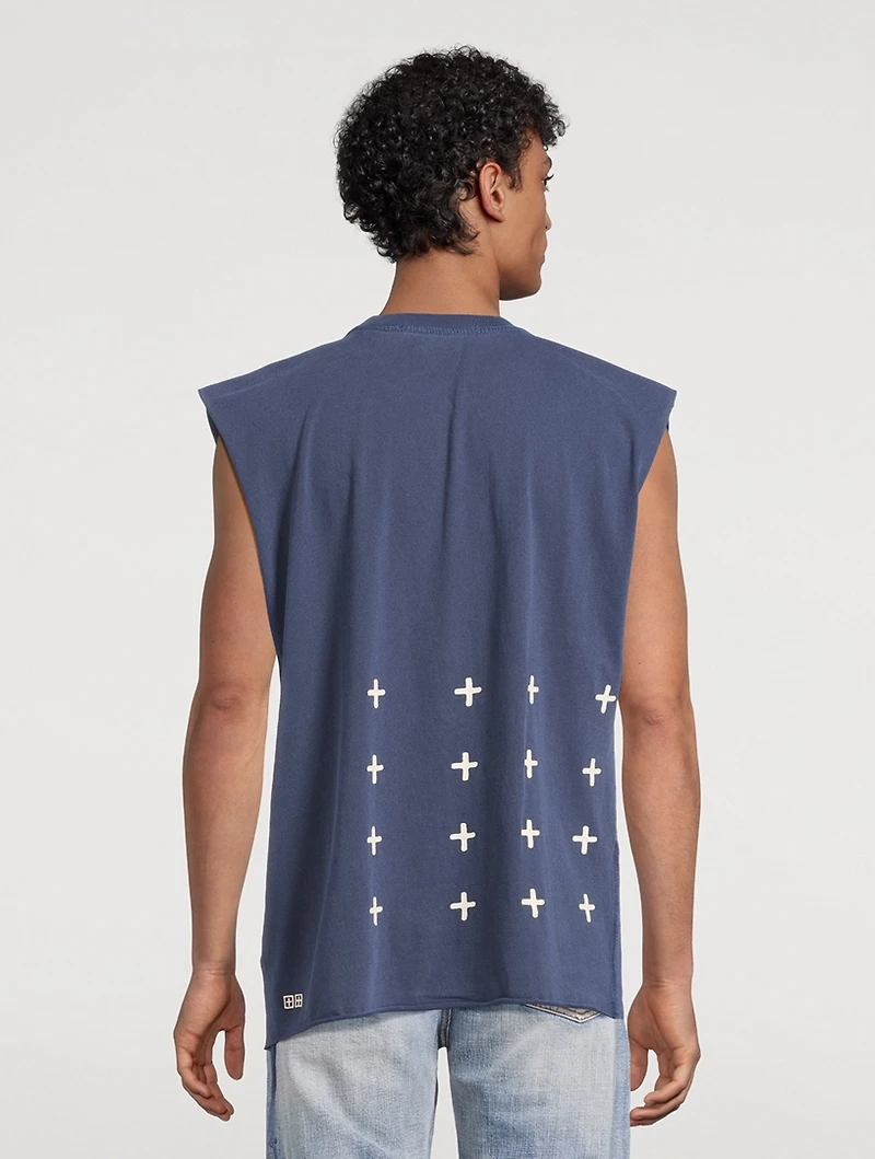 All Day Cut-Off Biggie Sleeveless T-Shirt