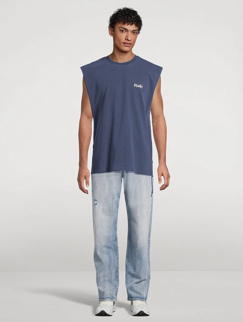 All Day Cut-Off Biggie Sleeveless T-Shirt