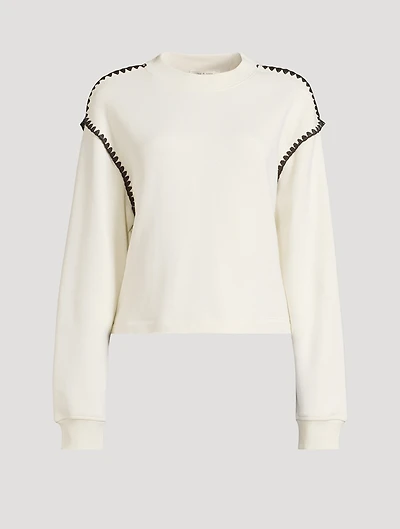 Terry Whipstitch Sweatshirt