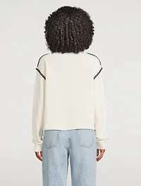 Terry Whipstitch Sweatshirt