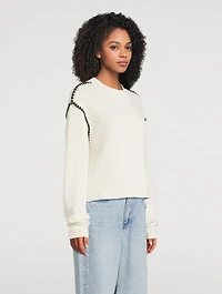 Terry Whipstitch Sweatshirt