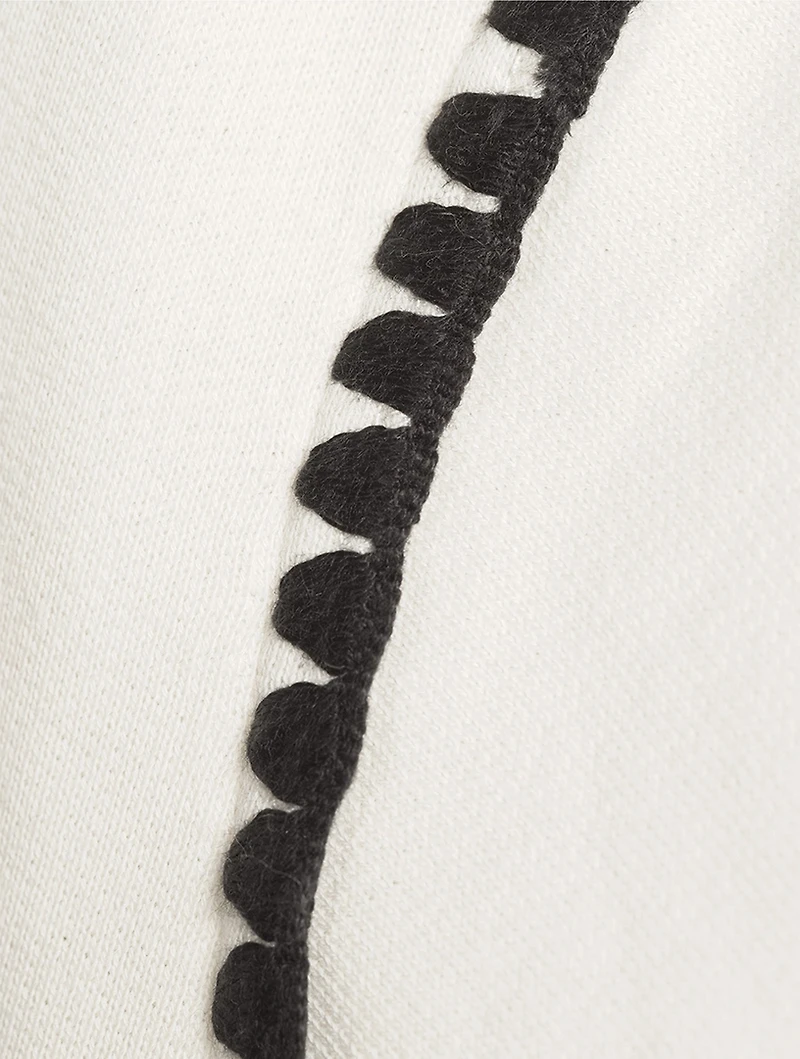 Terry Whipstitch Sweatshirt