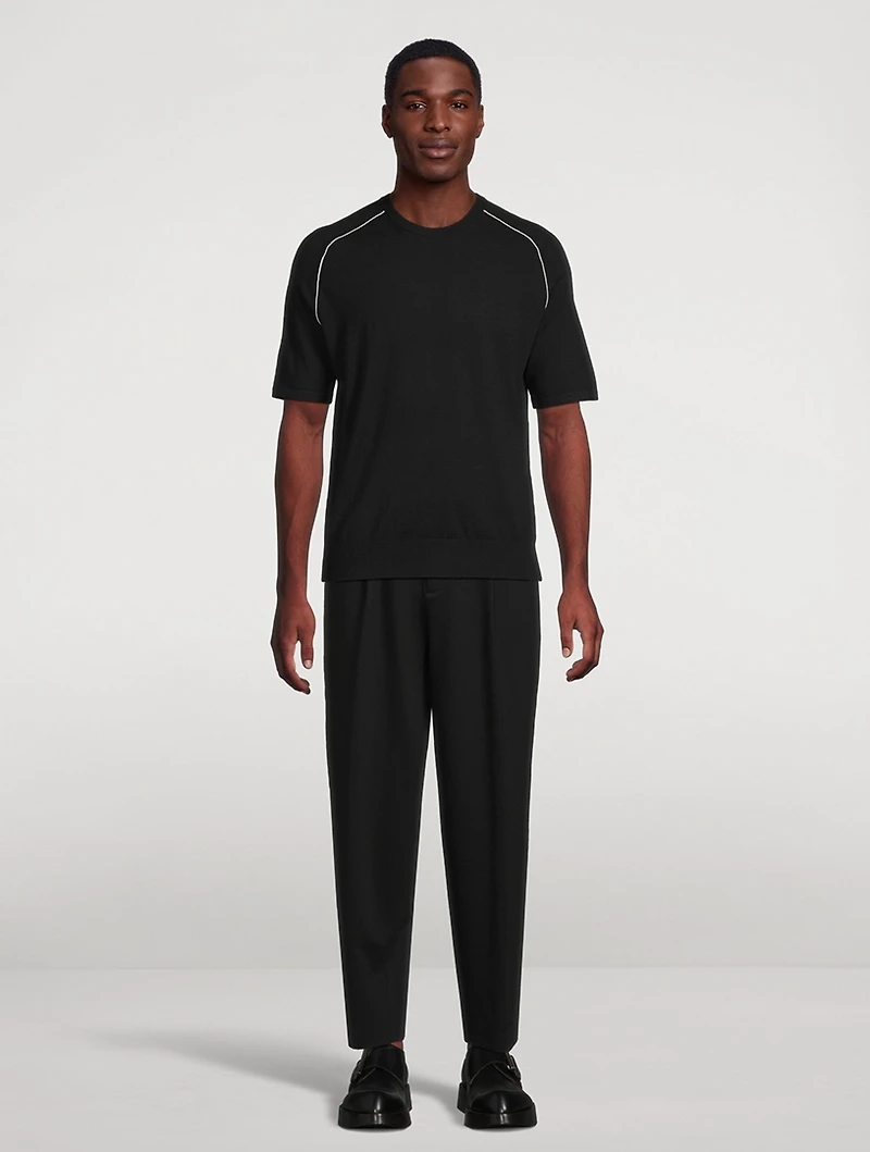 Wool Short-Sleeve T-Shirt
