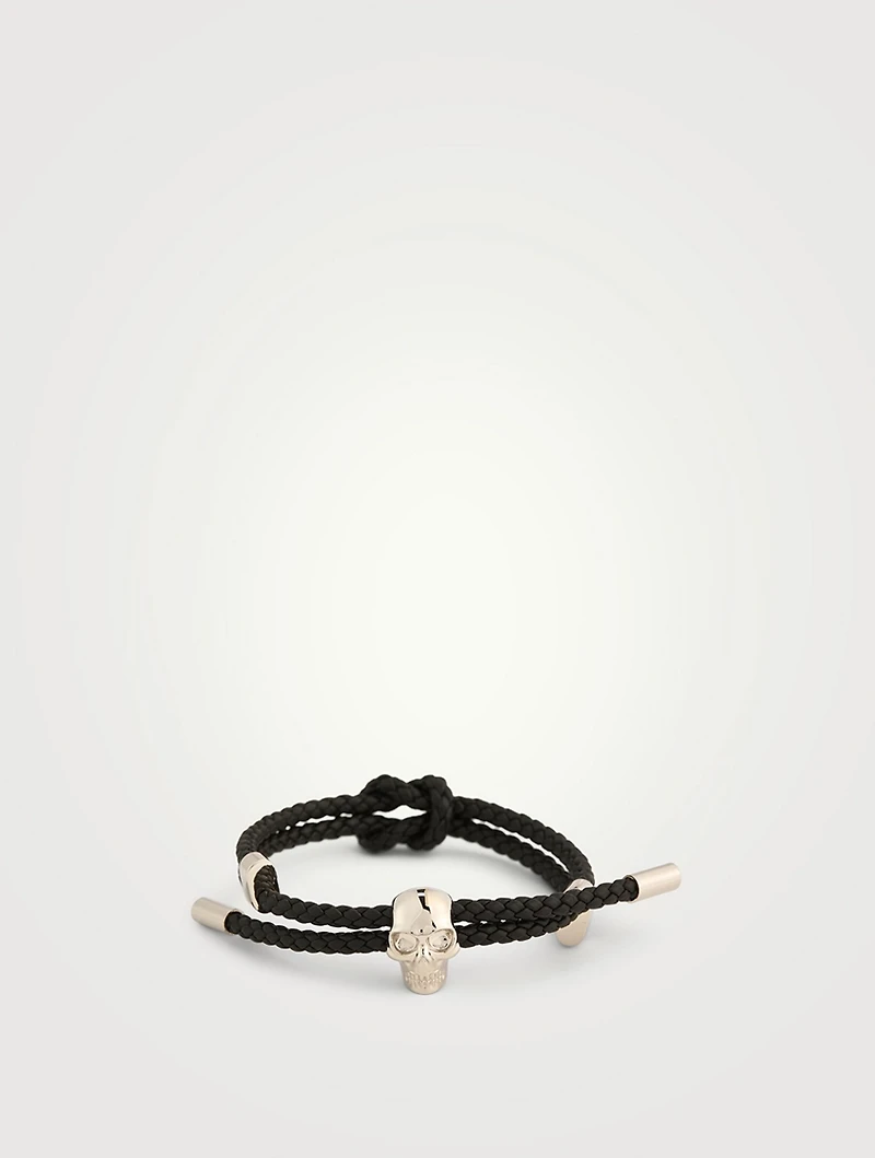Skull Leather Bracelet