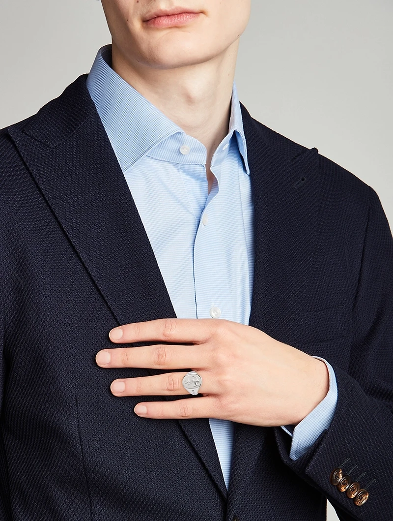 Anchor Signet Ring