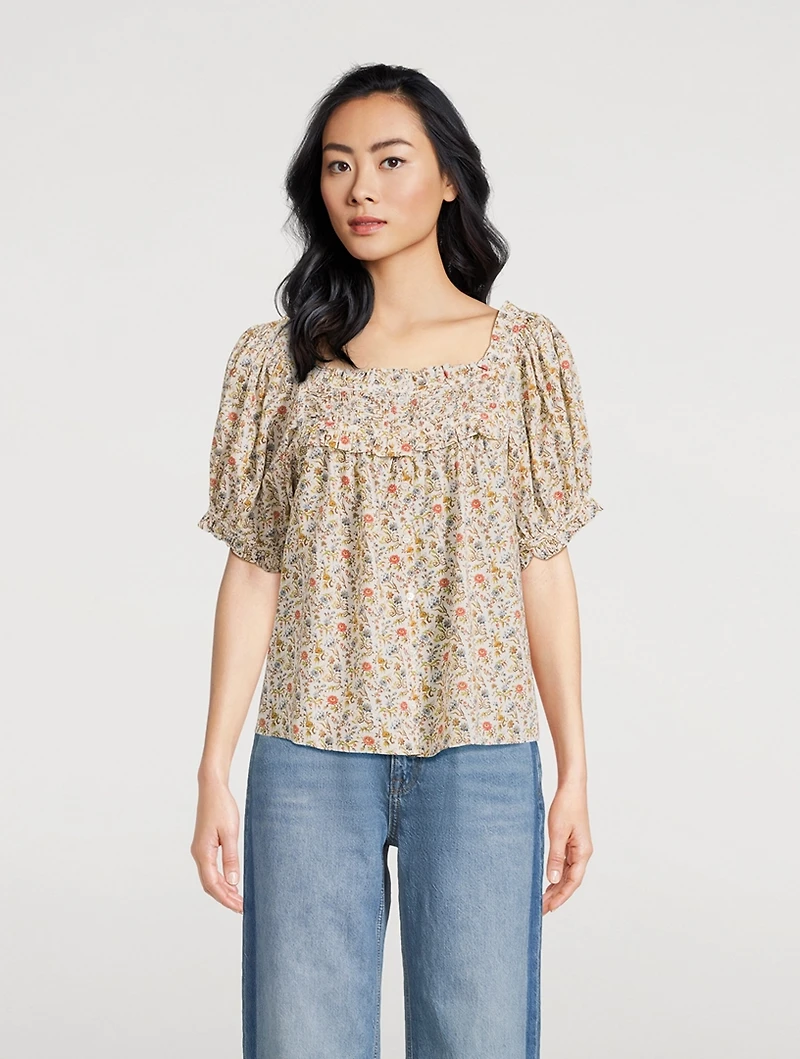 Farley Blouse Floral Print
