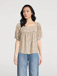 Farley Blouse Floral Print